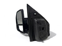 2017-2022 Ford F-250 F-350 Super Duty Left Front Door Side Rear View Mirror Heated Signal Puddle Light Power Adjustment With BSM (Blind Spot Monitoring) Chrome Textured Driver - Bumper & Body Parts