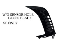 2025 Toyota Camry SE Left Front Bumper Side Molding Trim W/o Sensor Hole Gloss Black - Bumper & Body Parts