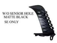 2025 Toyota Camry SE Left Front Bumper Side Molding Trim W/o Sensor Hole Matte Black - Bumper & Body Parts